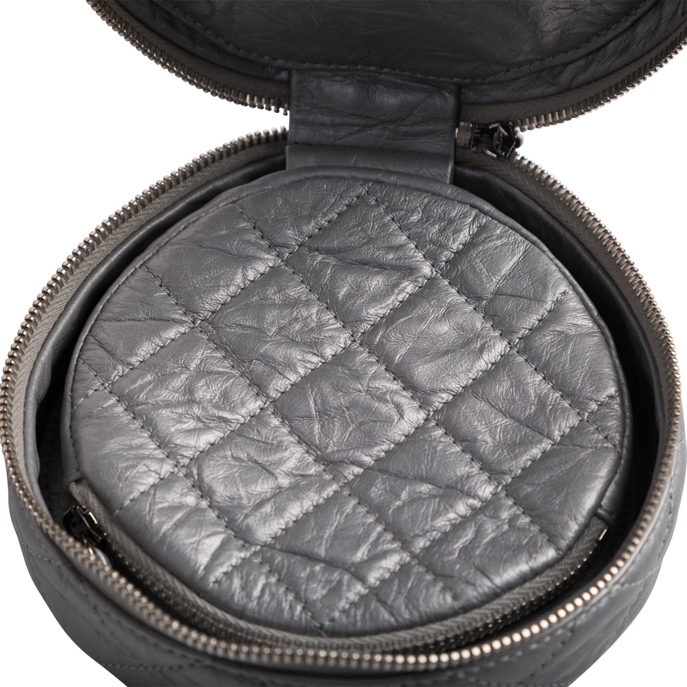 Circular coin pouch