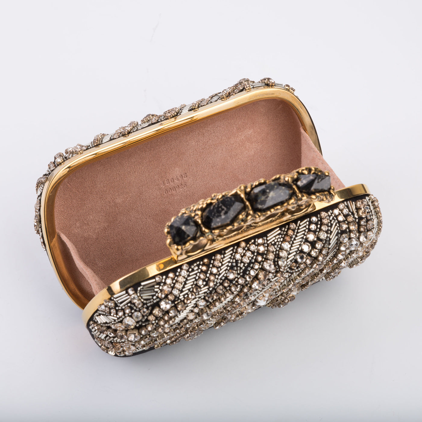 Beaded Satin Knuckle Box