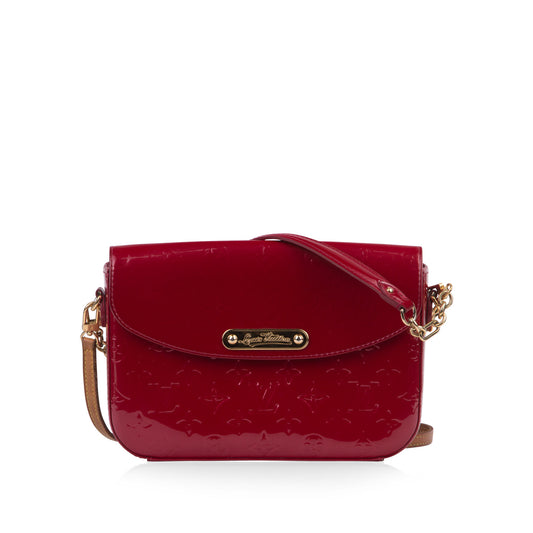 Patent shoulder bag