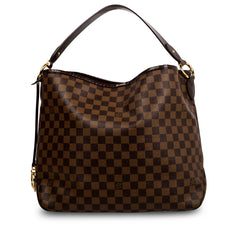 Louis Vuitton Graceful PM Damier Ebene Shoulder Bag Brown