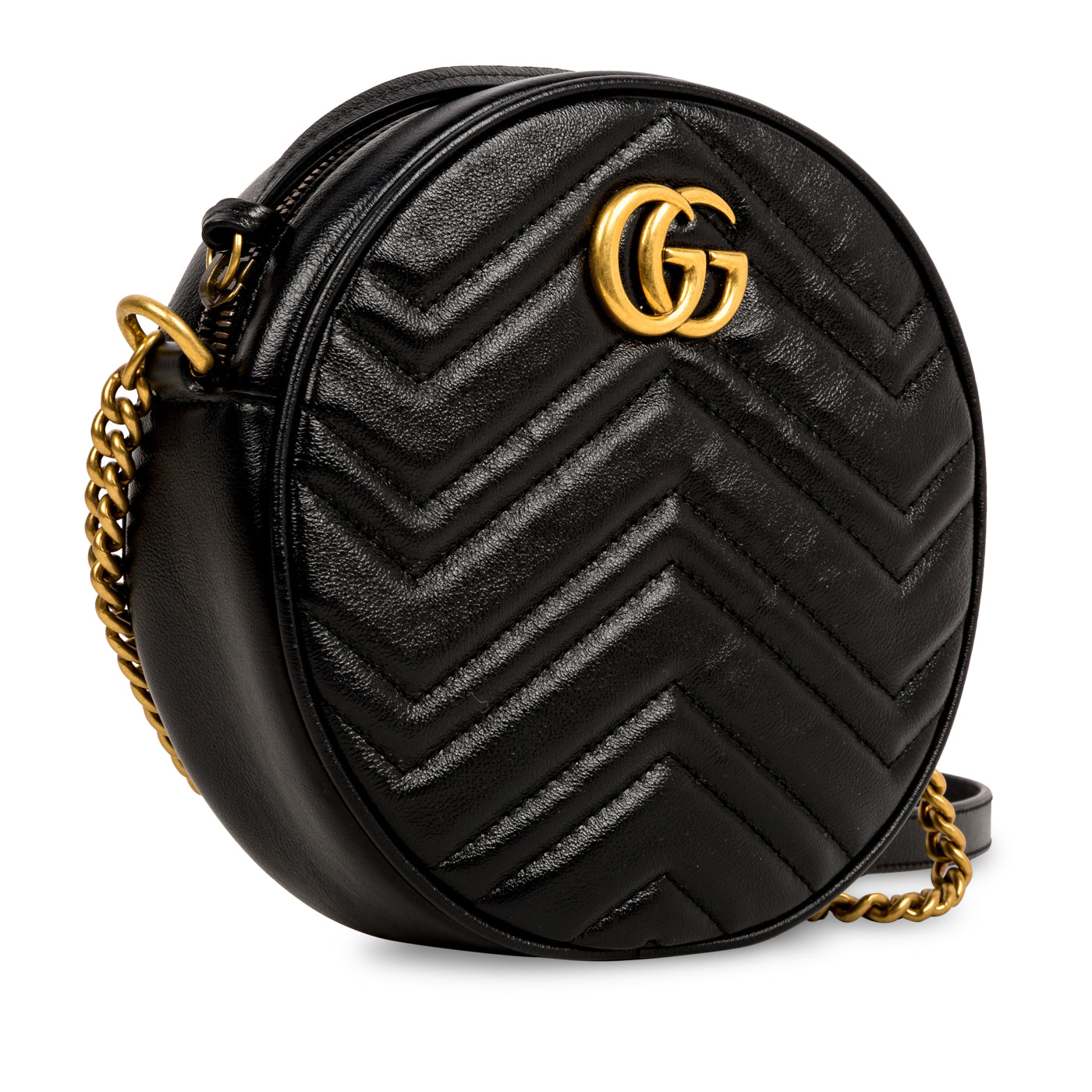 GG Marmont Circular Shoulder Bag