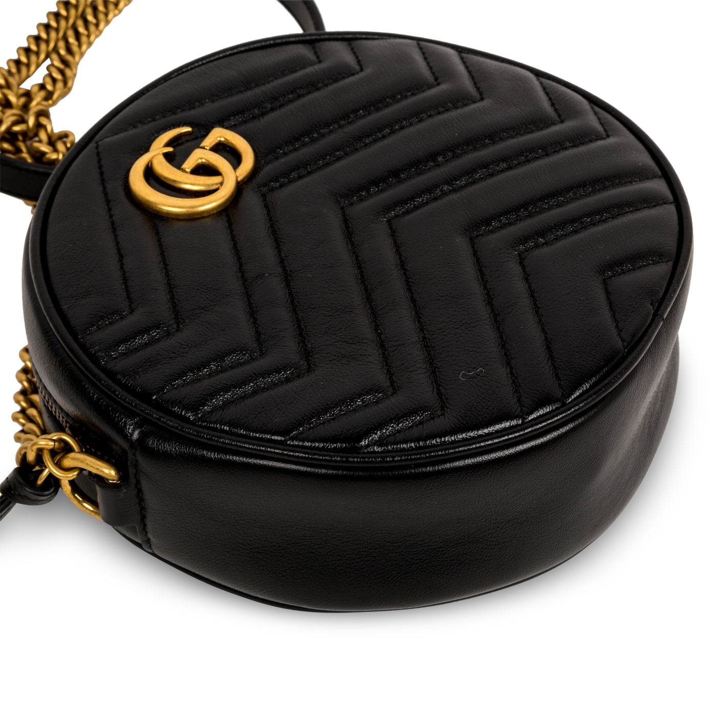 GG Marmont Circular Shoulder Bag