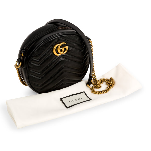 GG Marmont Circular Shoulder Bag