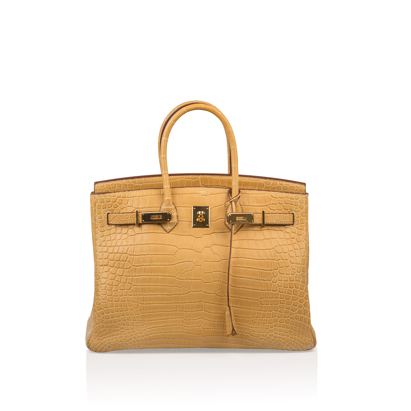 Birkin 35 - Mais - Matte Porous Crocodile