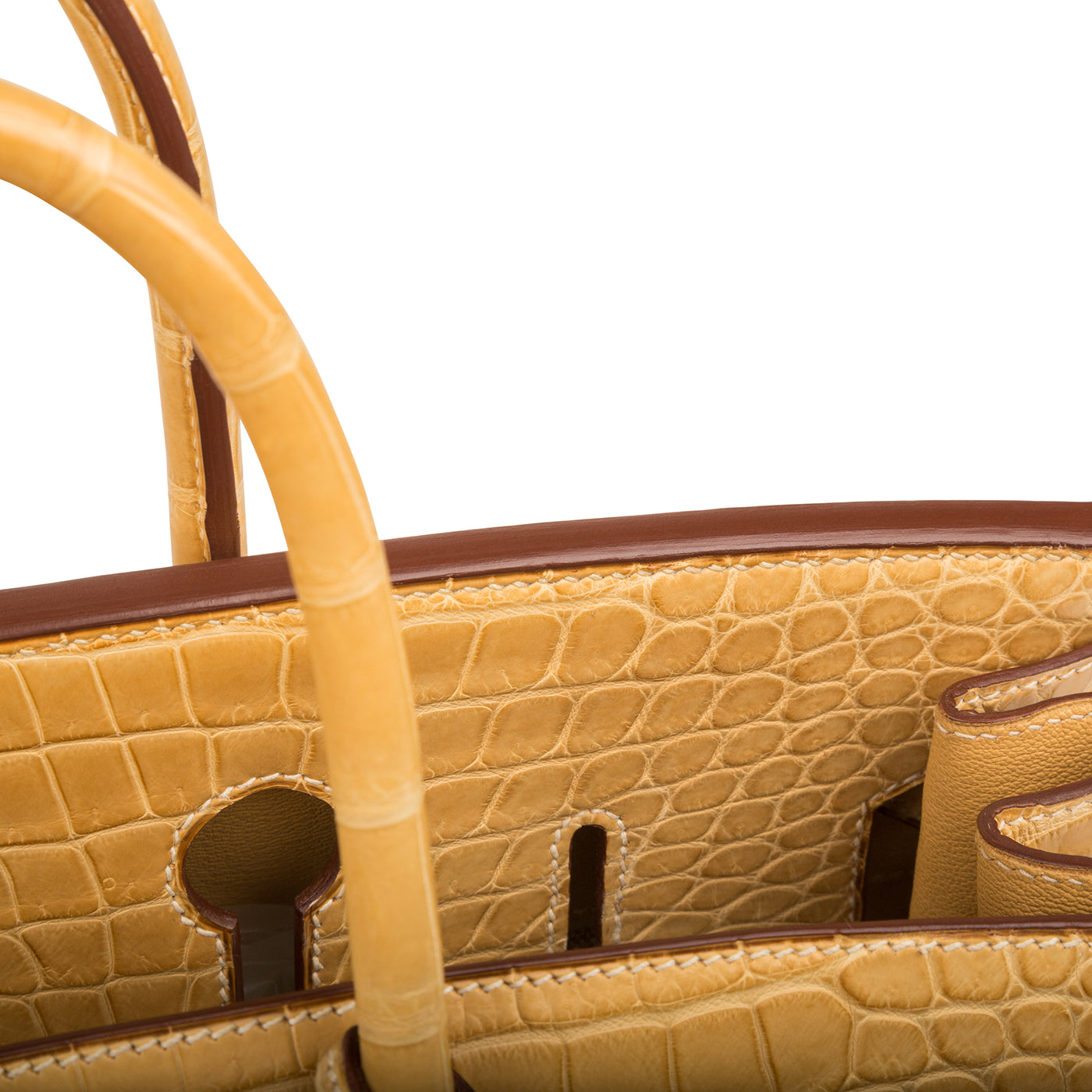 Birkin 35 - Mais - Matte Porous Crocodile