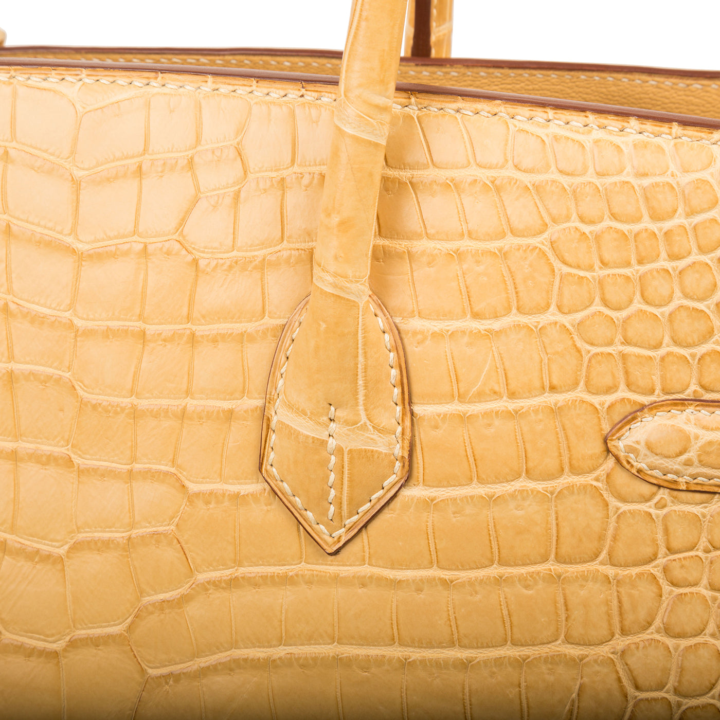 Birkin 35 - Mais - Matte Porous Crocodile