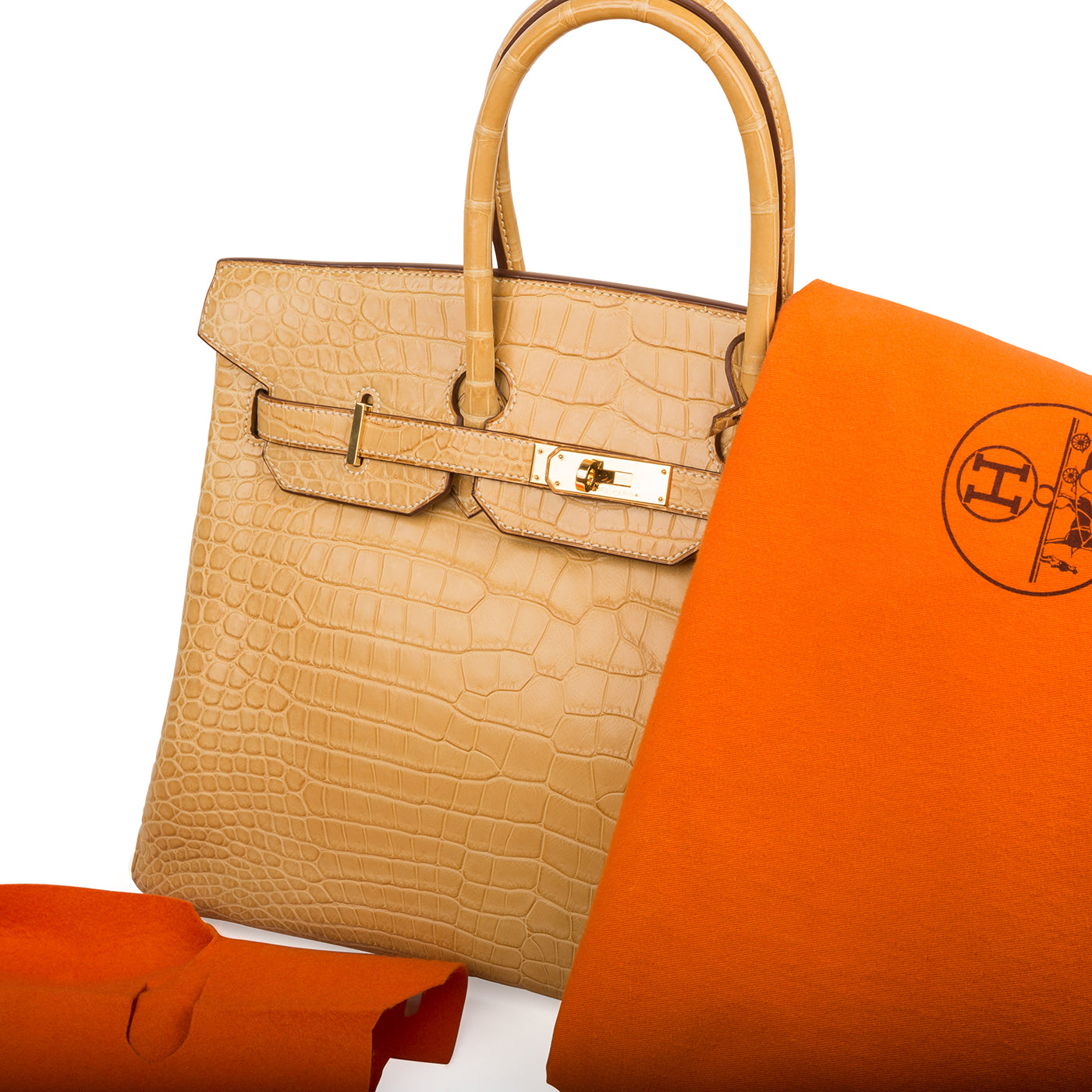 Birkin 35 - Mais - Matte Porous Crocodile