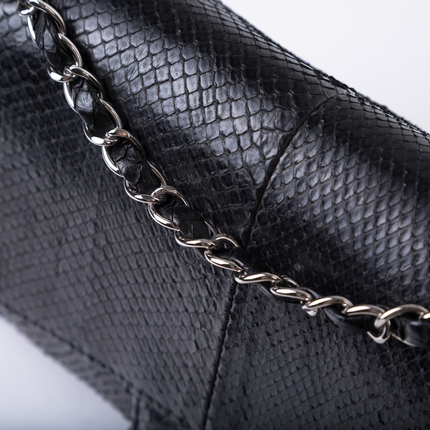 Timeless Python Shoulder Bag