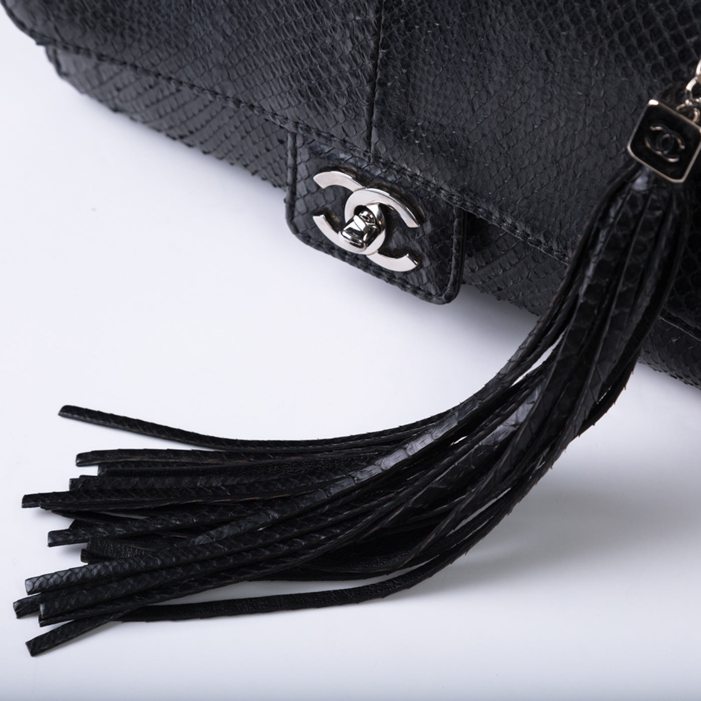 Timeless Python Shoulder Bag