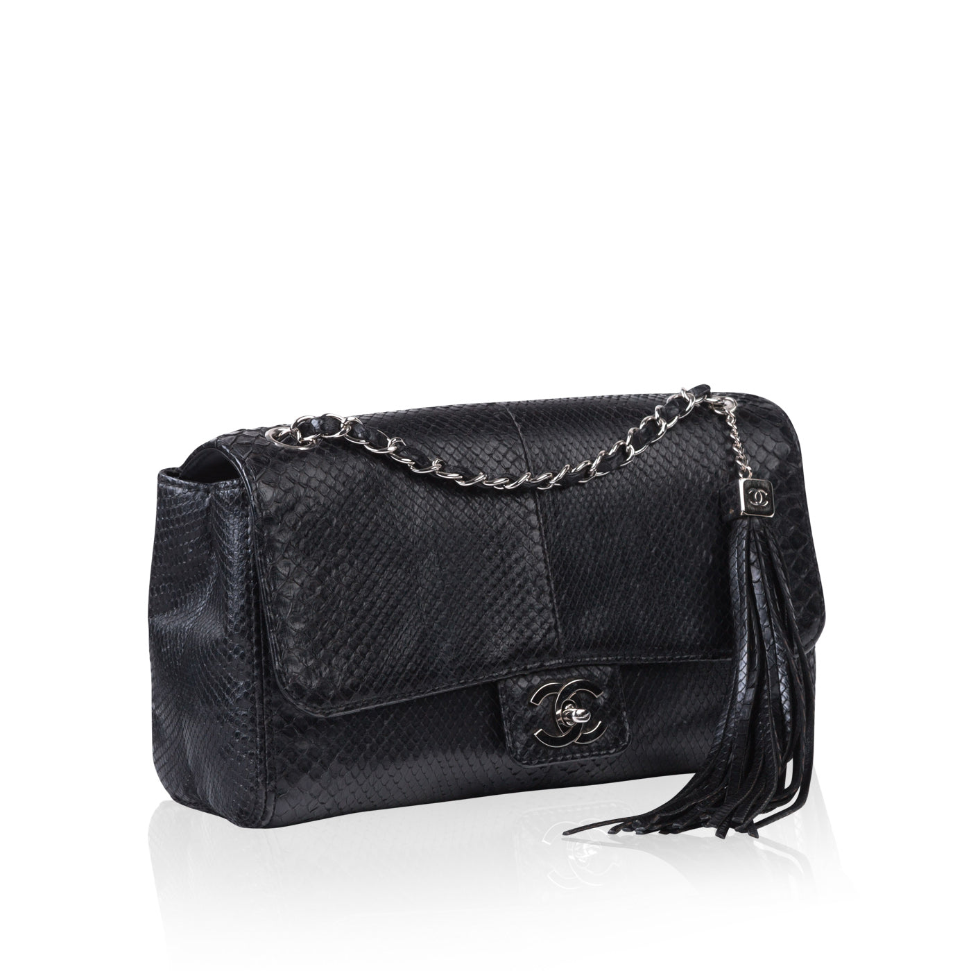 Timeless Python Shoulder Bag