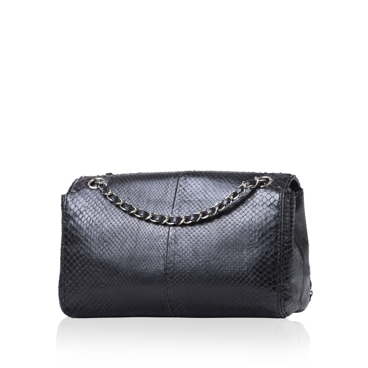 Timeless Python Shoulder Bag