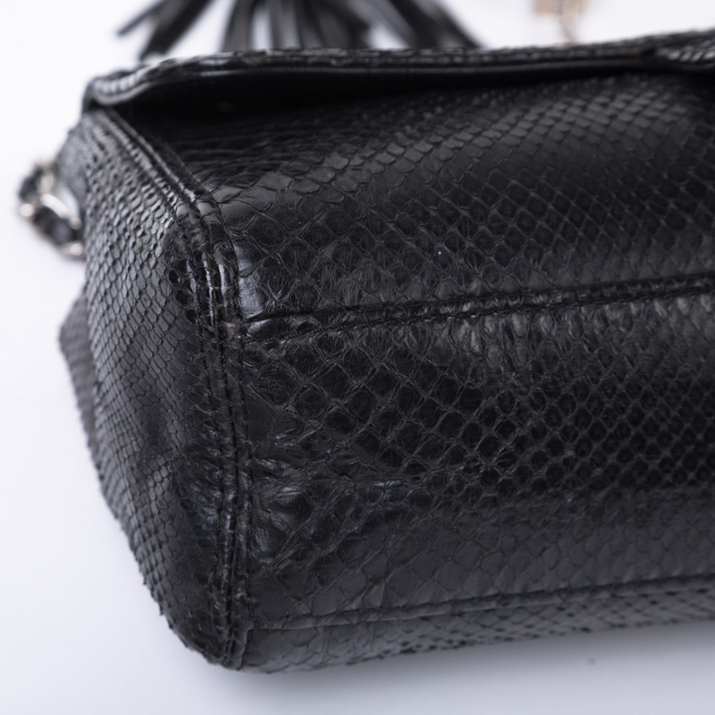 Timeless Python Shoulder Bag