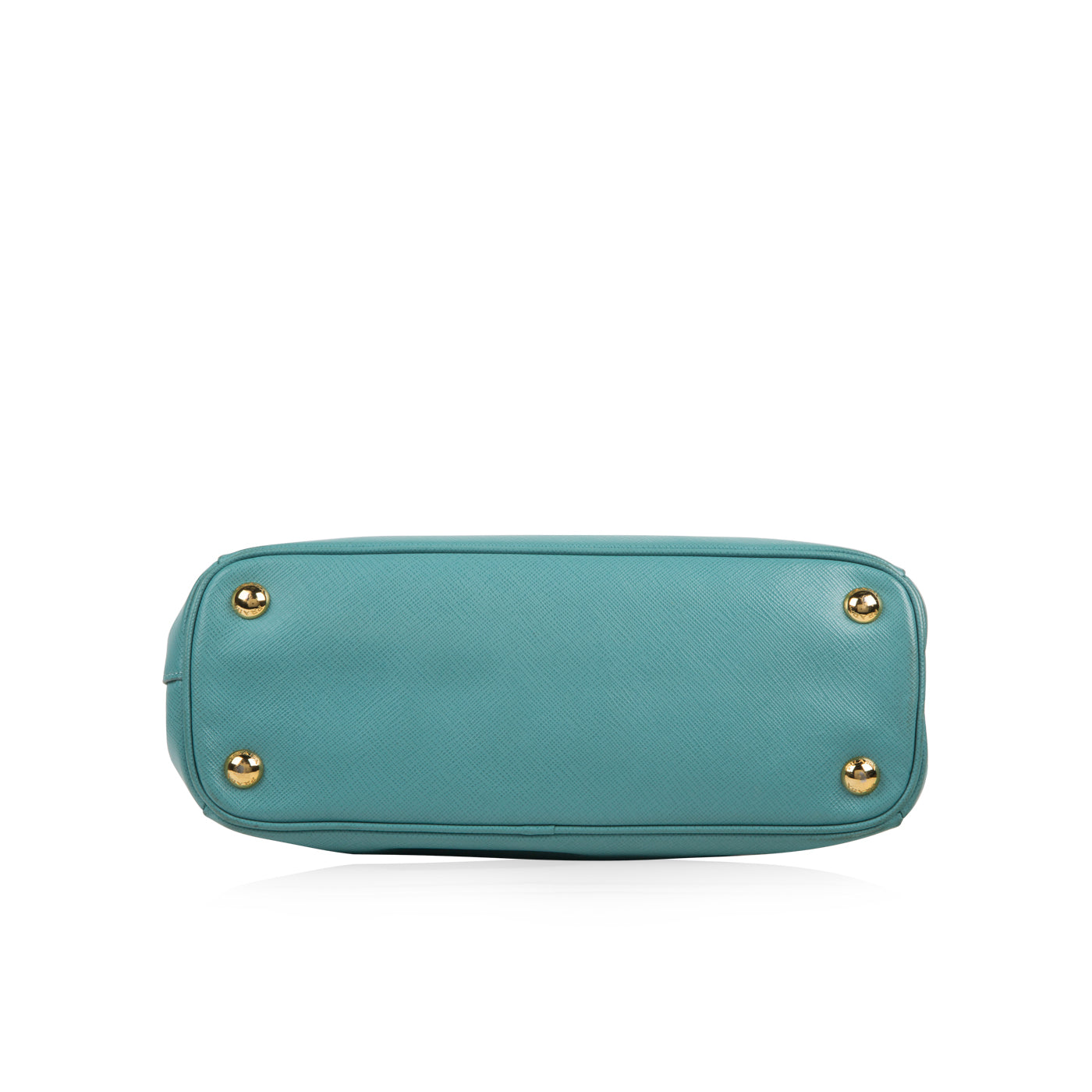 Turquoise Saffiano Small