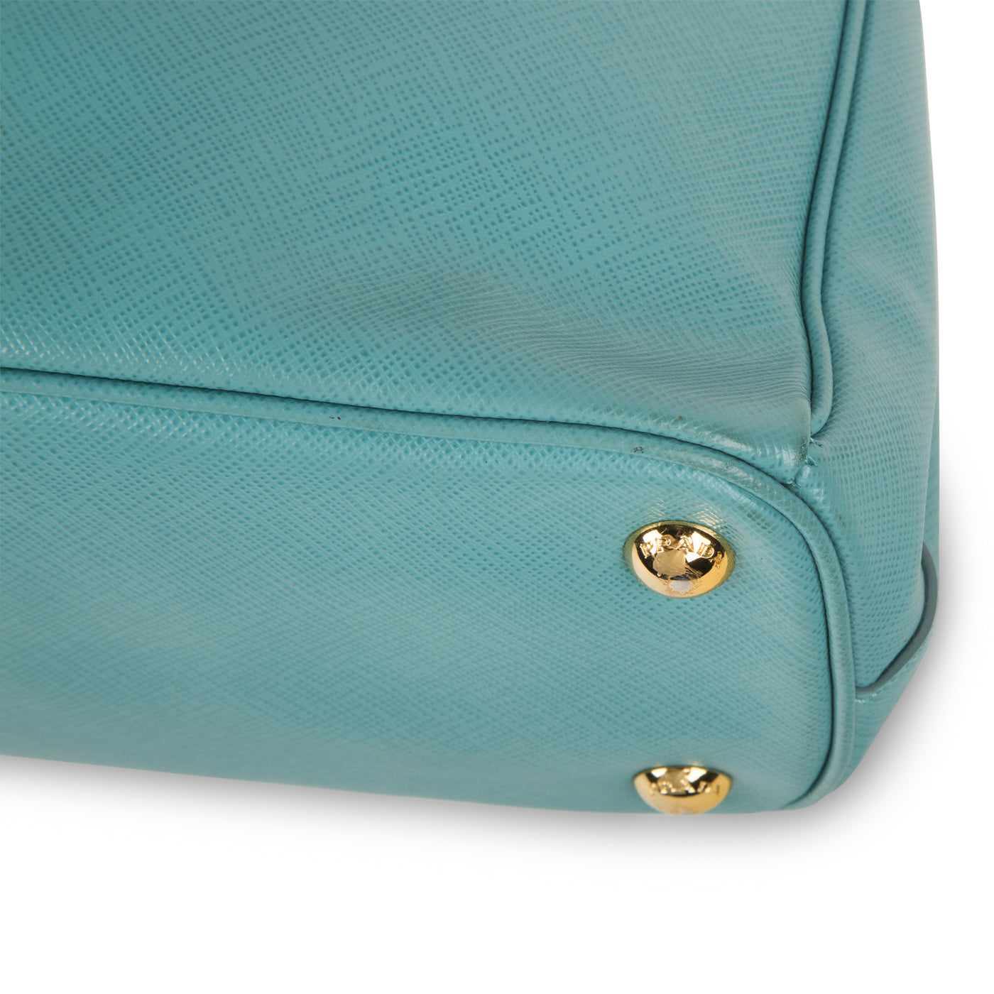 Turquoise Saffiano Small