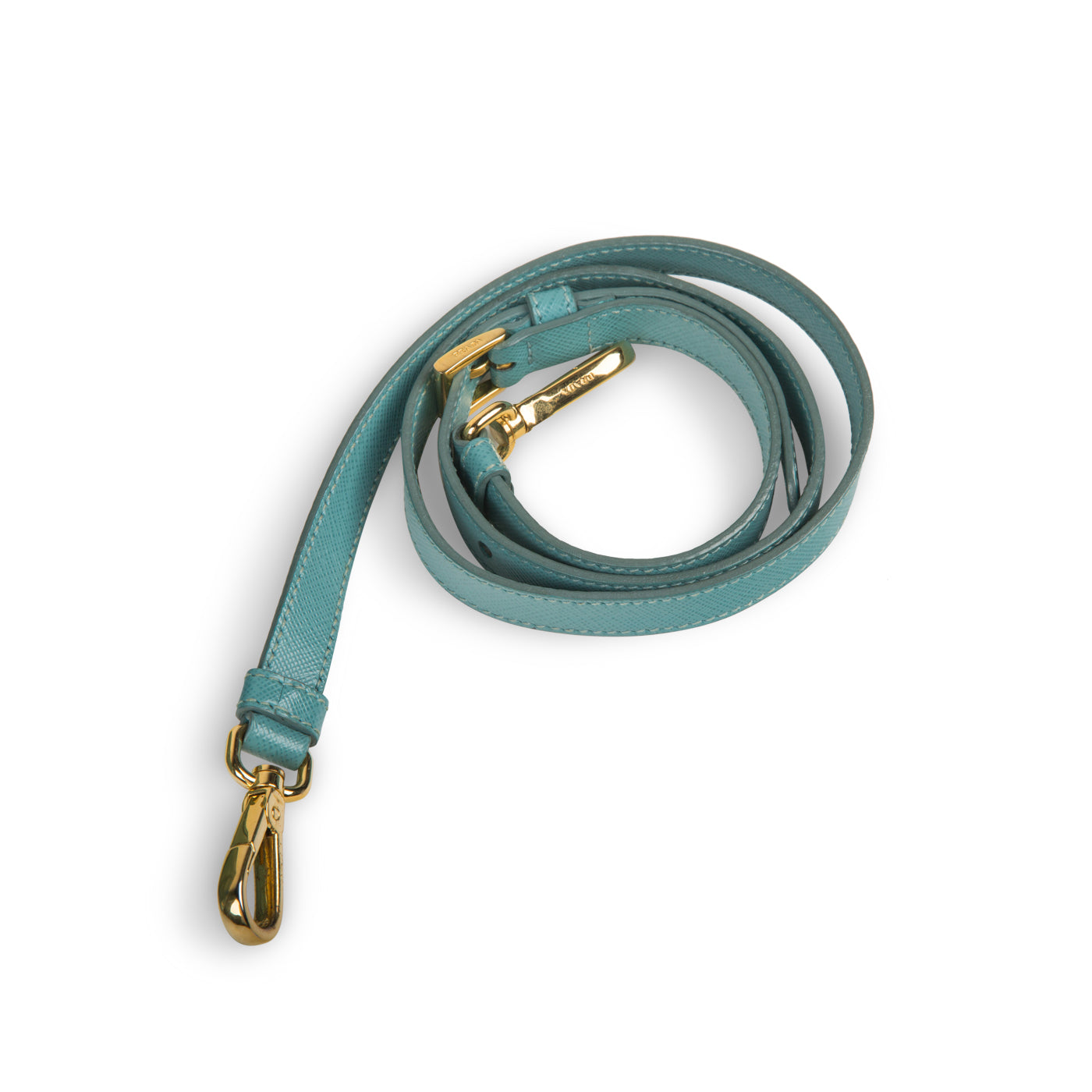 Turquoise Saffiano Small