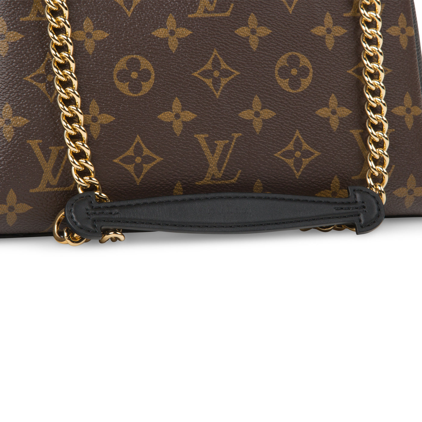 Louis Vuitton Surene BB Monogram Empreinte Chain Shoulder Bag Marine Rouge  Blue 