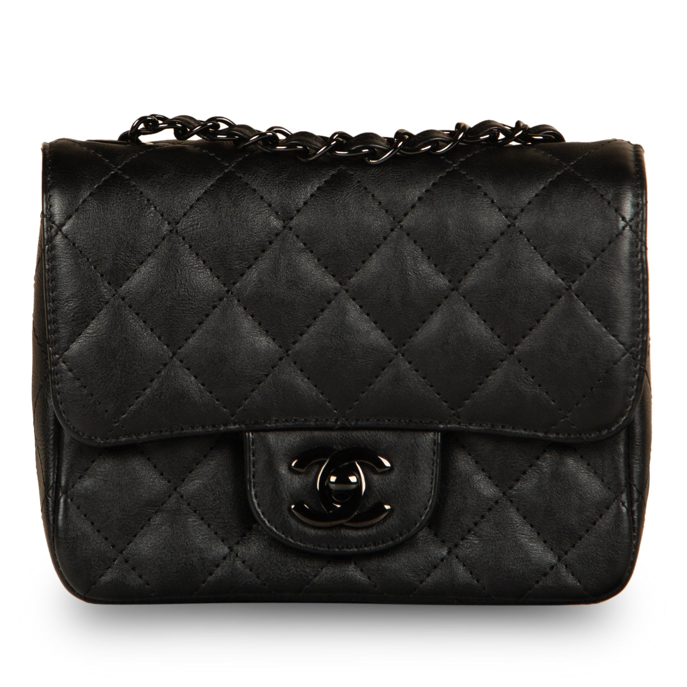 Classic Flap Bag - Mini Square - So Black