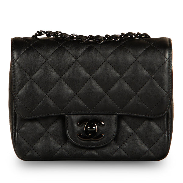 Classic Flap Bag - Mini Square - So Black