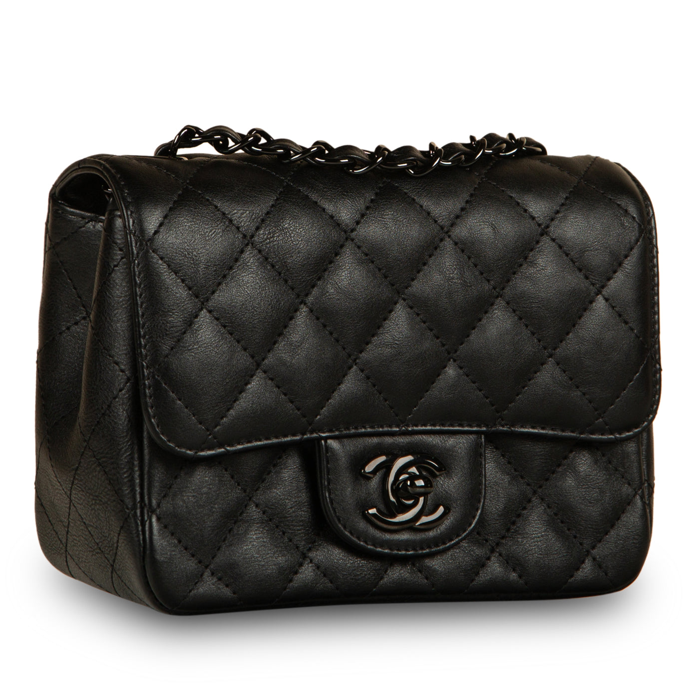 Classic Flap Bag - Mini Square - So Black