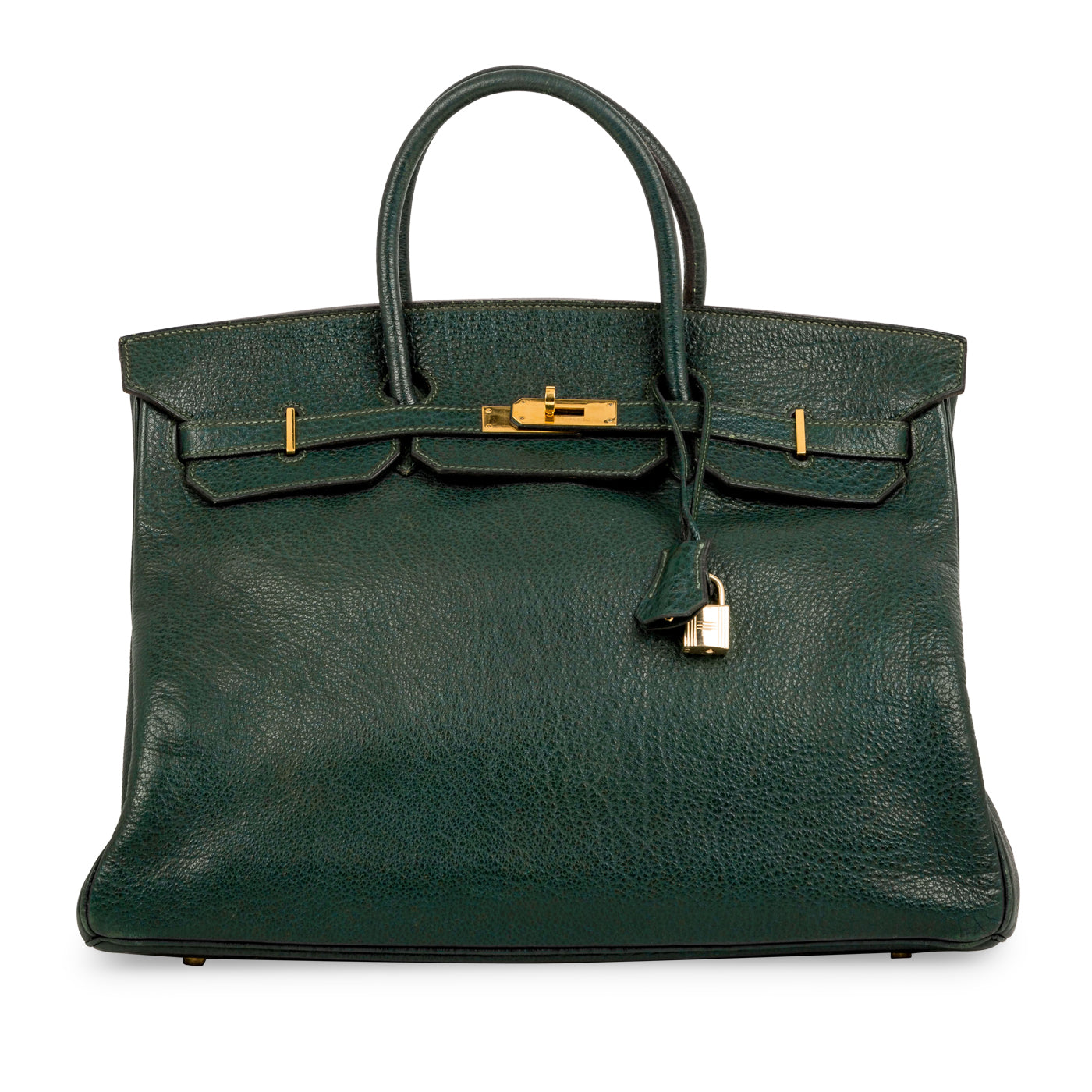 Birkin 40 - Malachite Bull Calf