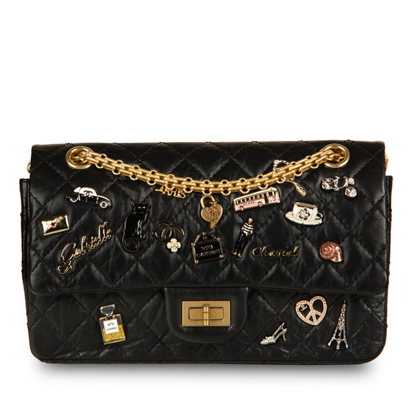 Chanel Jumbo Lucky Charms Bag Silvery Leather ref37031  Joli Closet