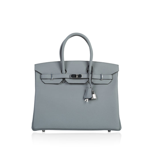 Birkin 35 - Gris Mouette Togo