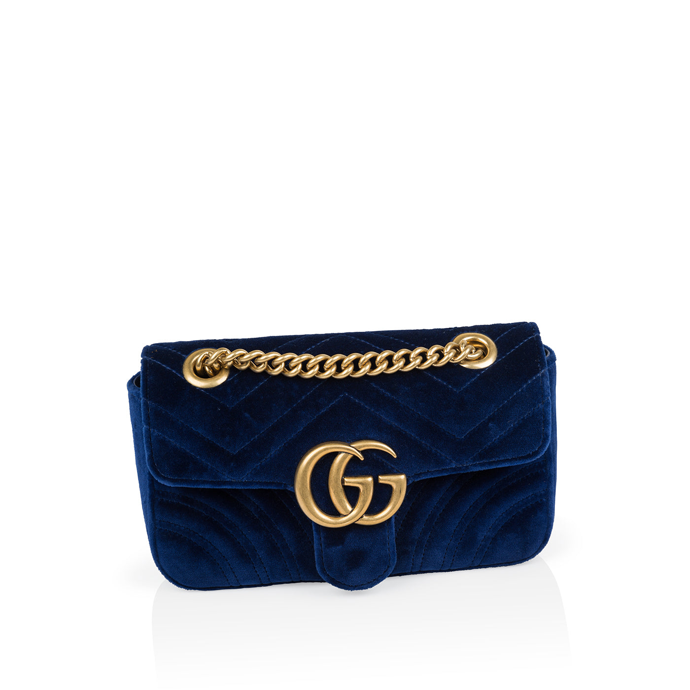 GG Marmont Velvet Mini Handbag