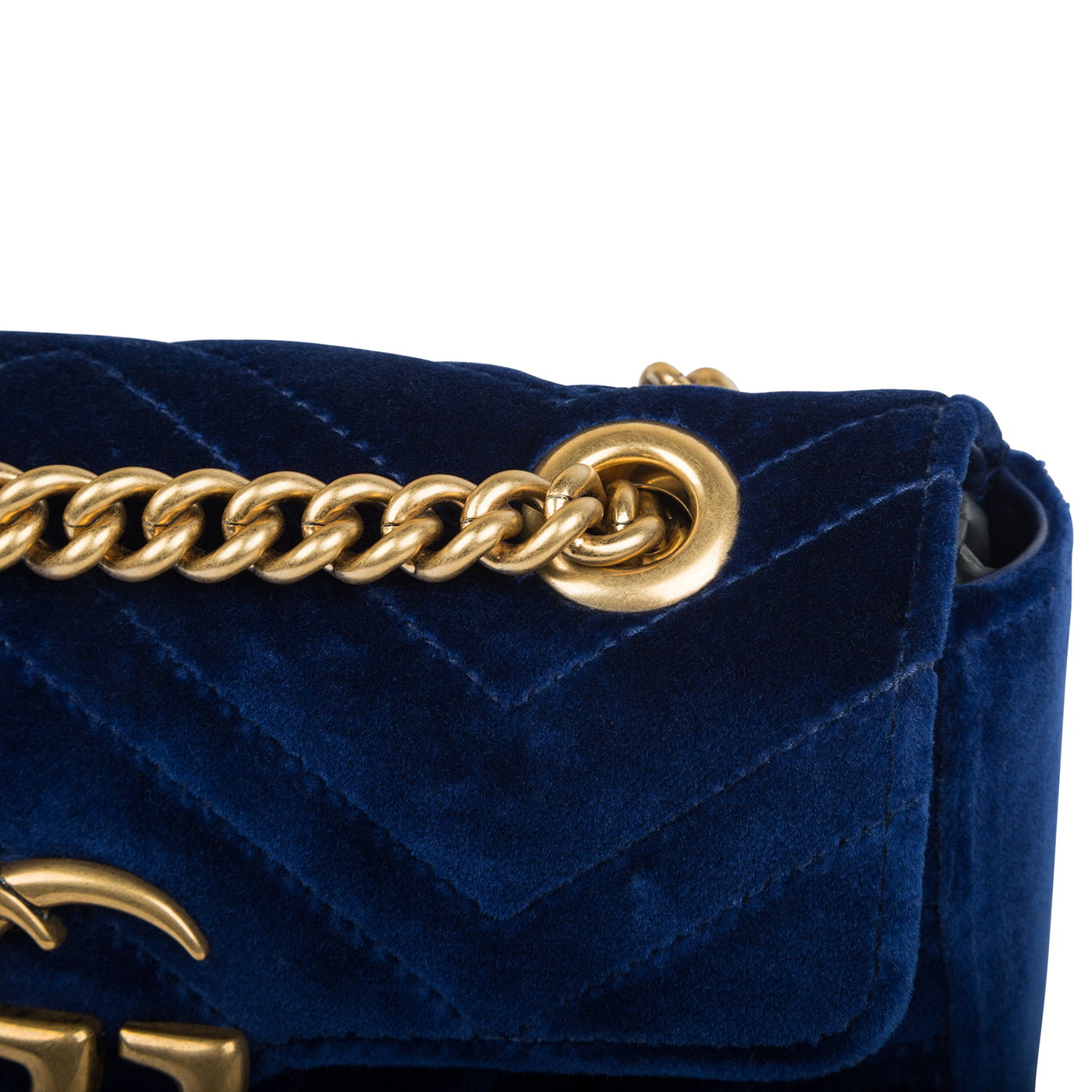 GG Marmont Velvet Mini Handbag