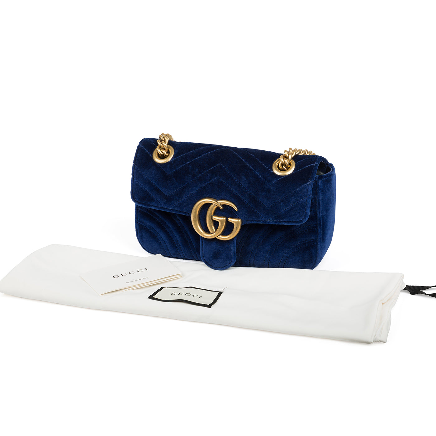 GG Marmont Velvet Mini Handbag