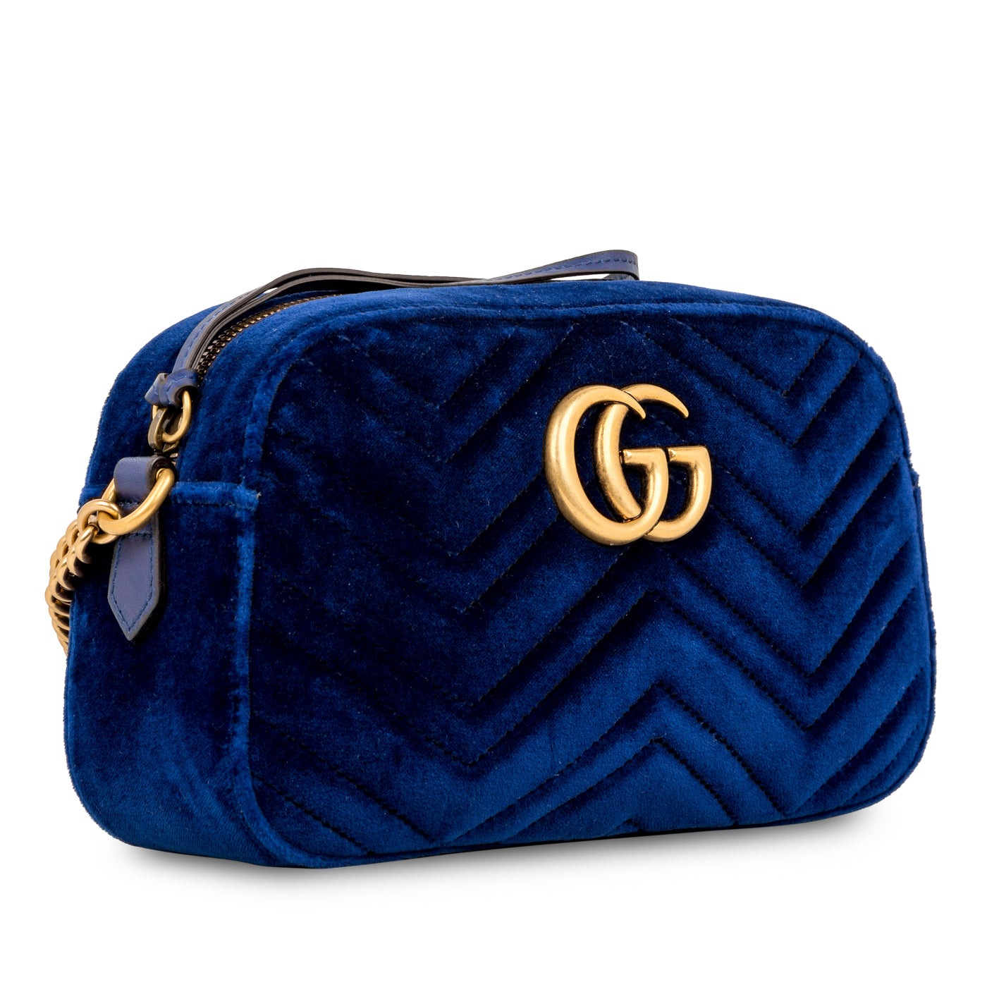 GG Velvet Marmont Camera Bag