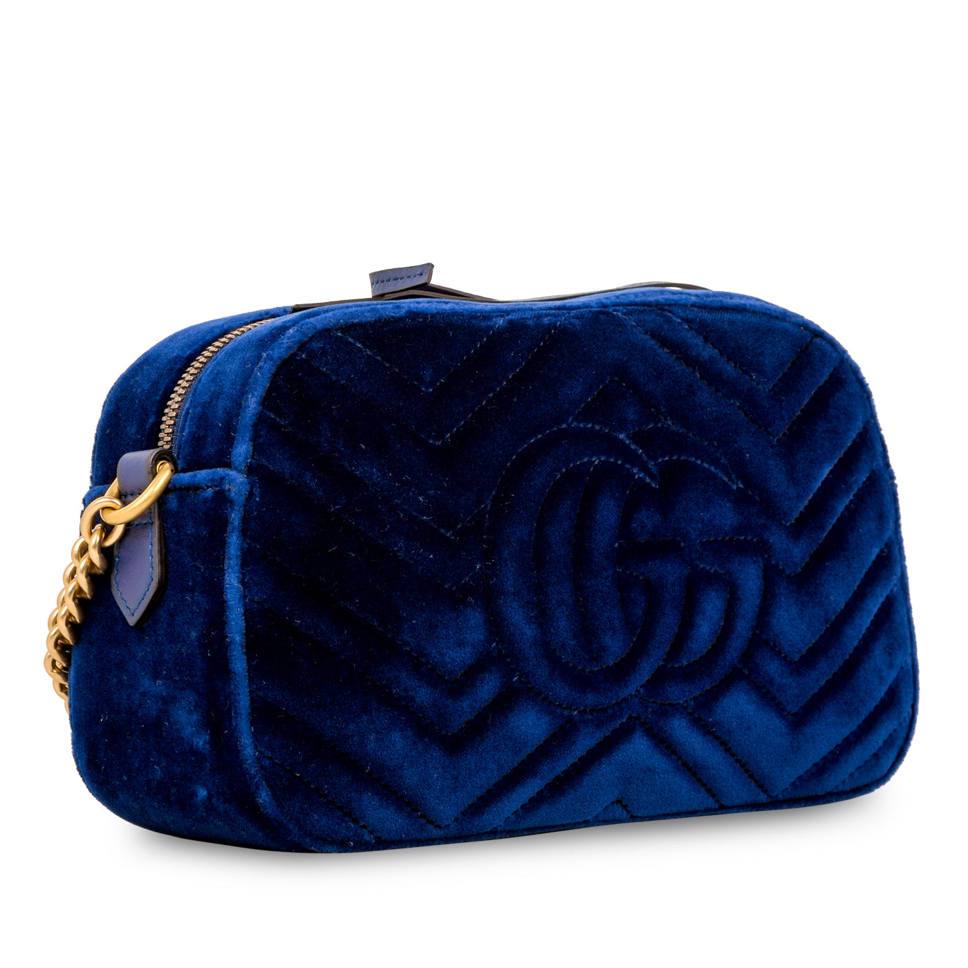 GG Velvet Marmont Camera Bag