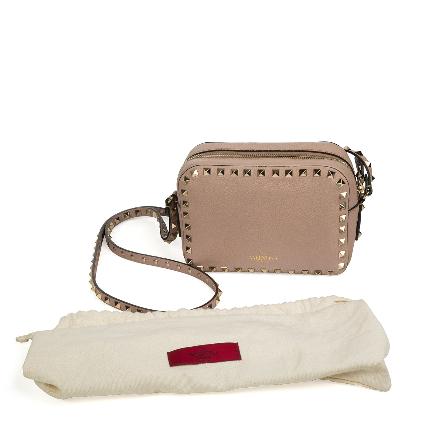 Rockstud Camera Crossbody