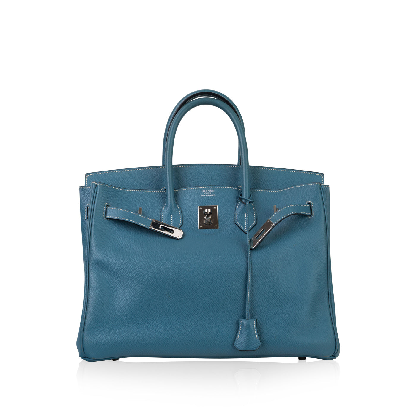 Birkin 35 Blue Jean Epsom