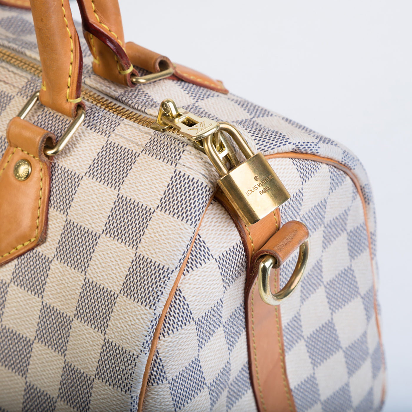 Speedy Bandoulière 25 - Damier Azur