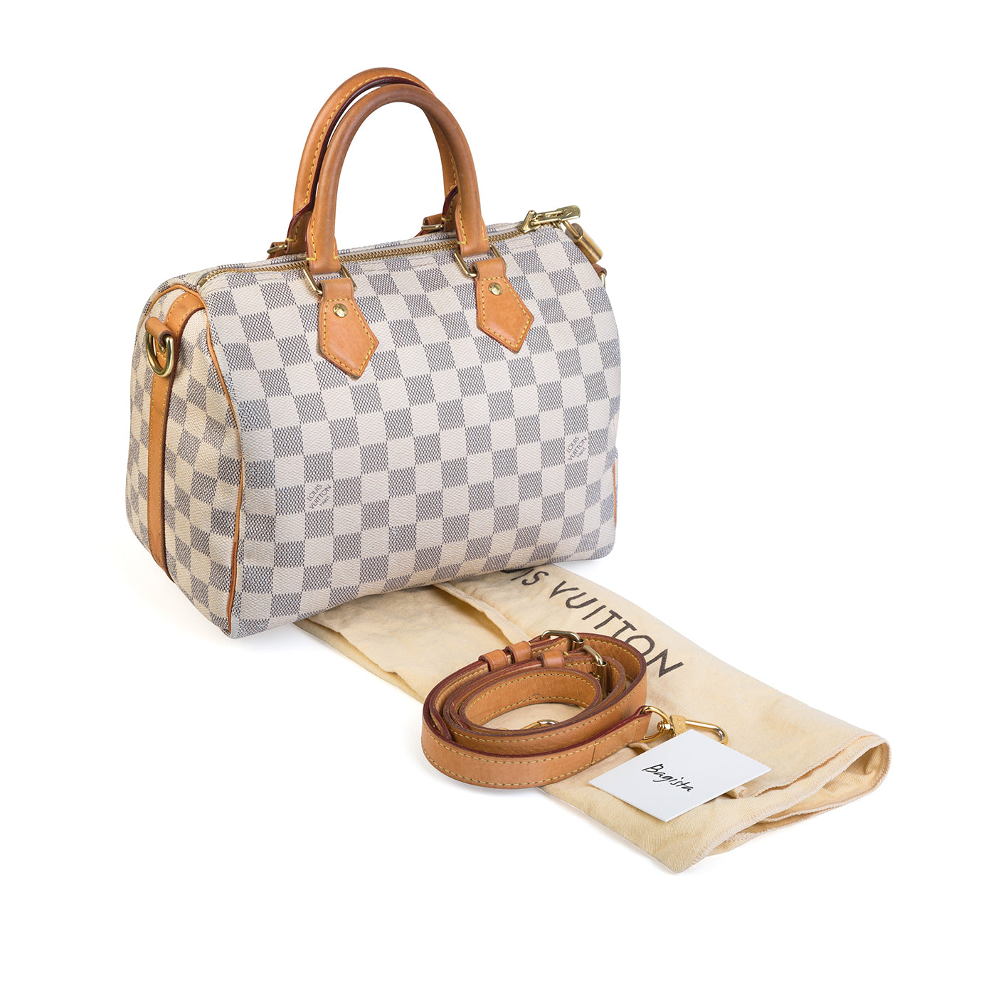 Louis selling Vuitton Damier Azur Speedy 25