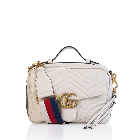 GG Marmont 2.0 Quilted Crossbody Bag