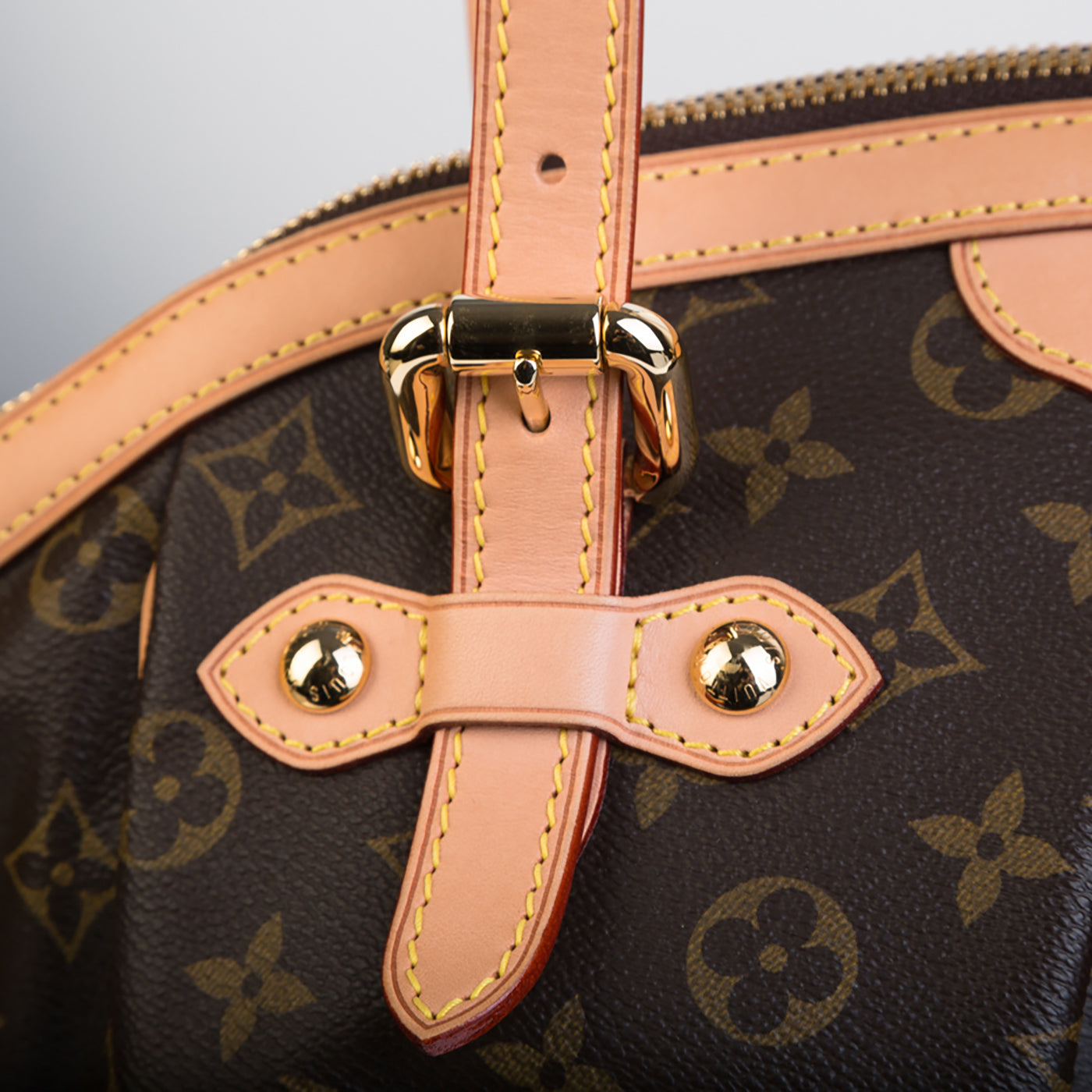 Louis Vuitton Brown Monogram Tivoli GM Bag – The Closet