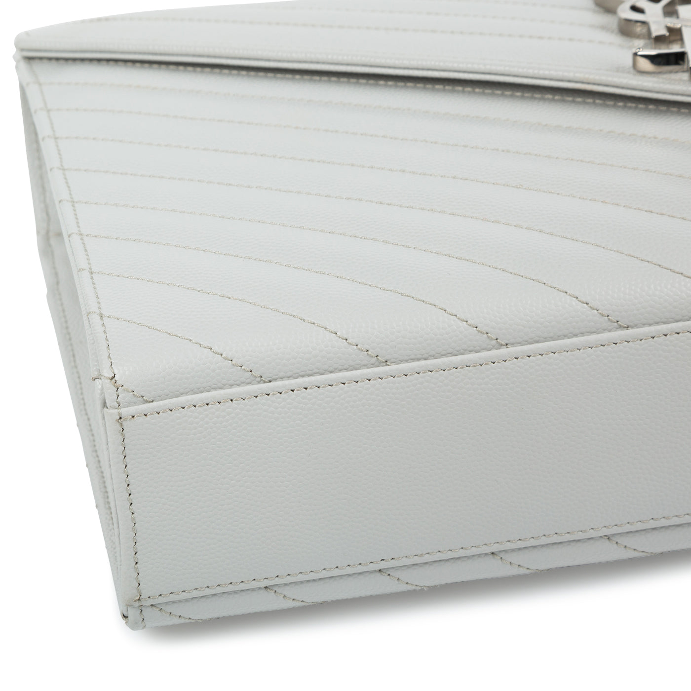 Large Monogram Envelope Clutch