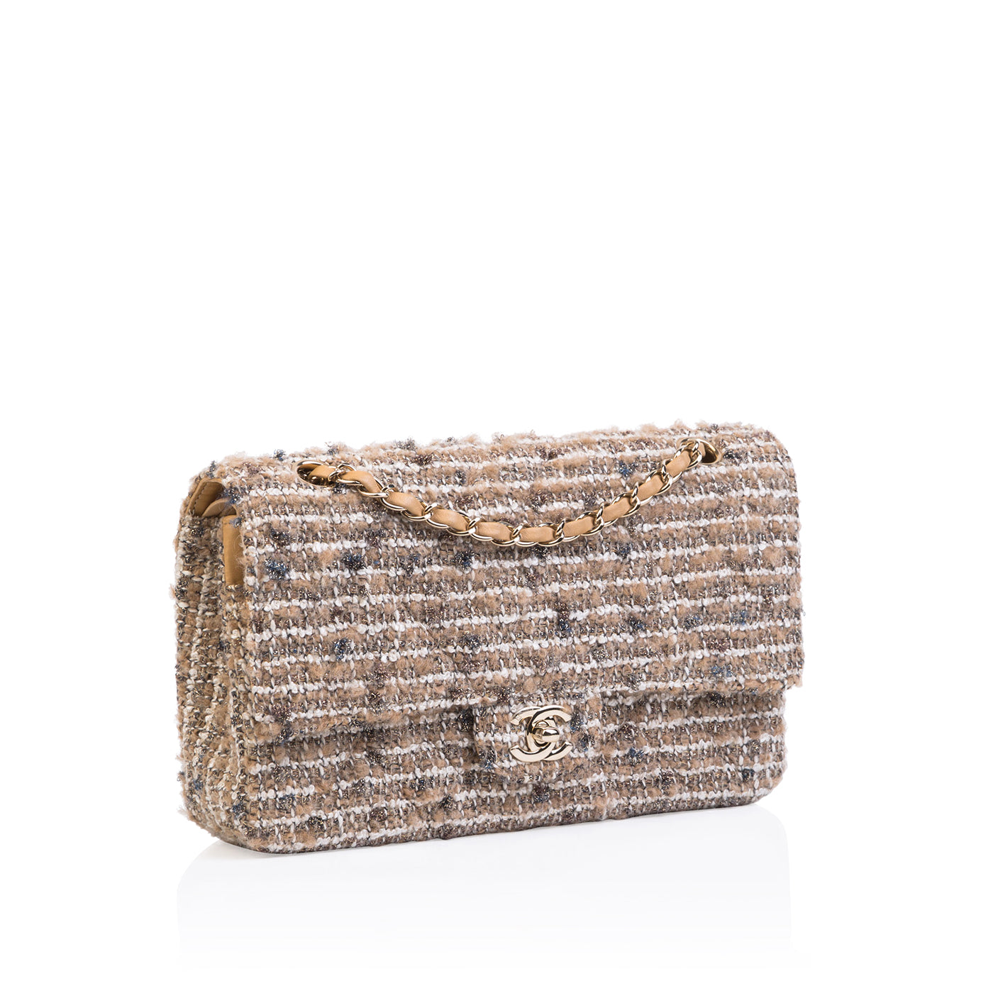 Medium Classic Flap Bag - Tweed