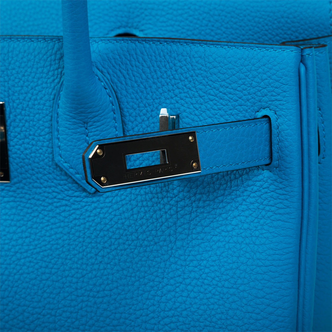 Birkin 30 - Blue Zanzibar Togo - PHW