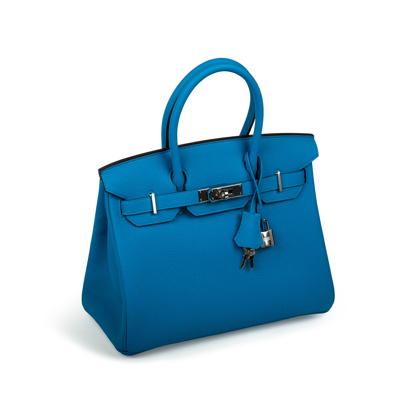 Birkin 30 - Blue Zanzibar Togo - PHW