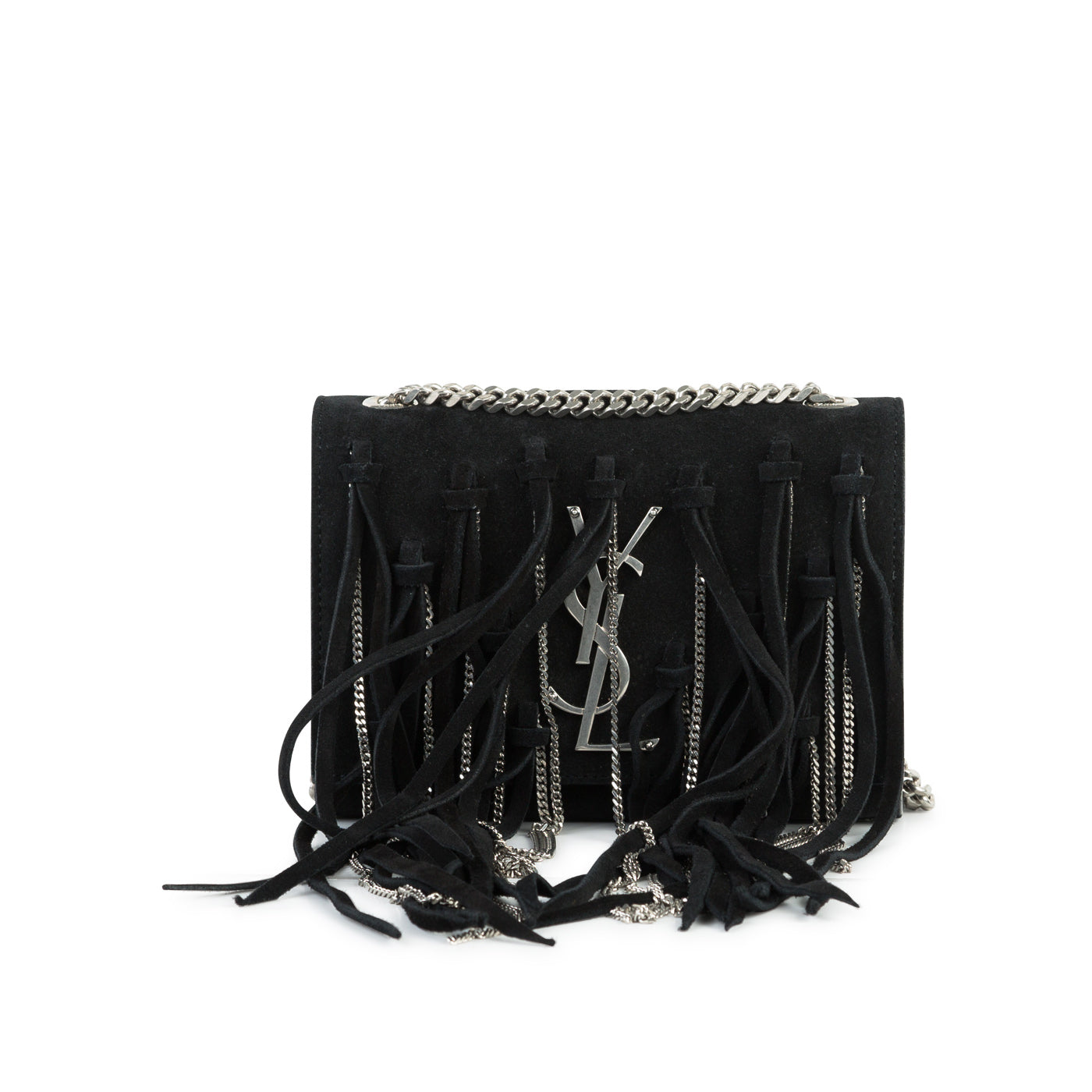 Suede Fringe Bag