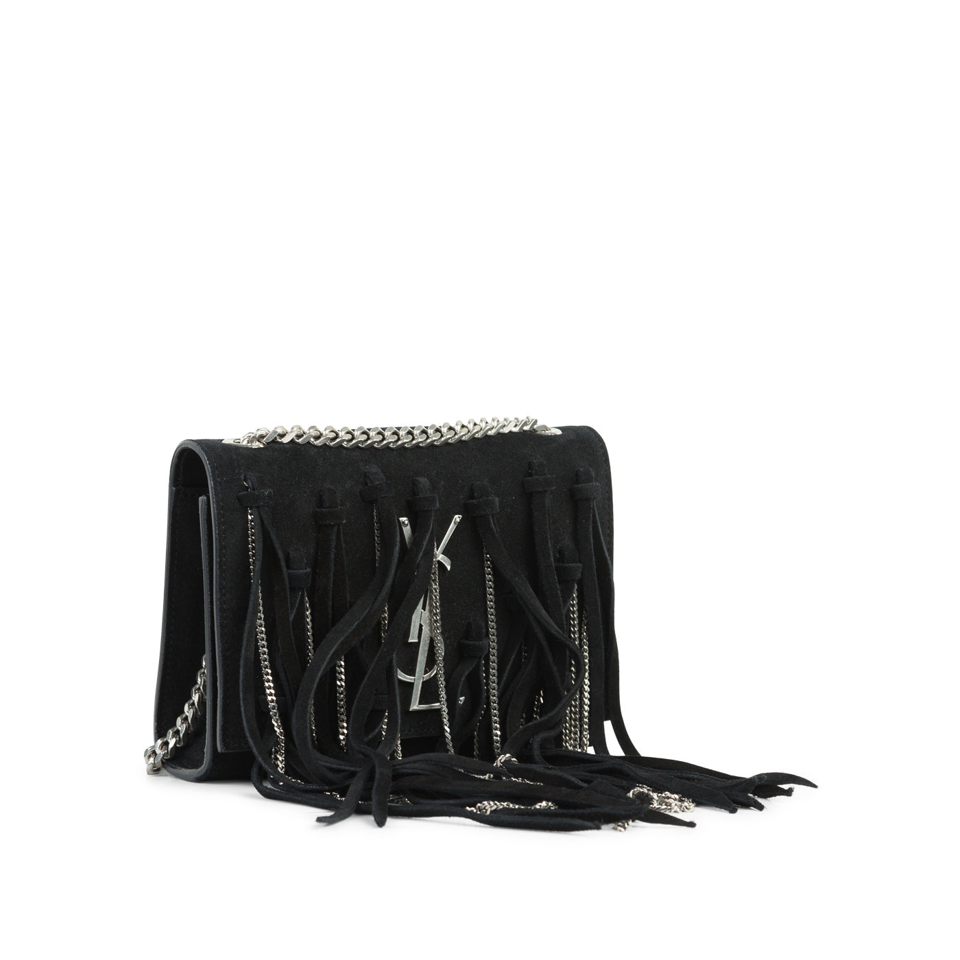 Suede Fringe Bag