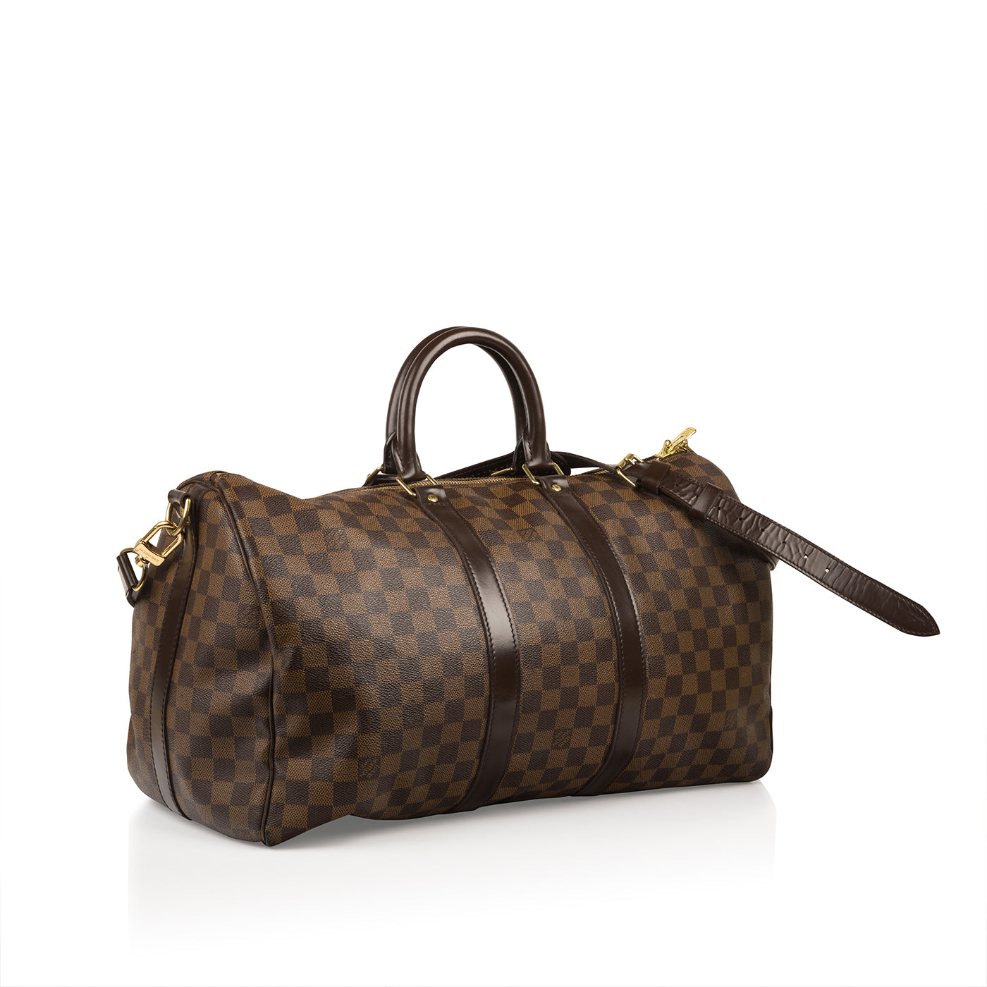 Louis Vuitton Keepall Bandouliere .45 Bag Damier Ebene Review (@xo__mama) 