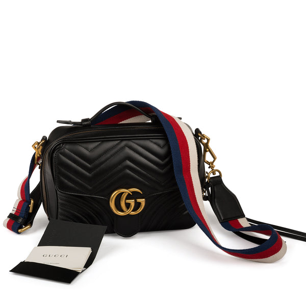 GG Marmont 2.0 Quilted Crossbody Bag