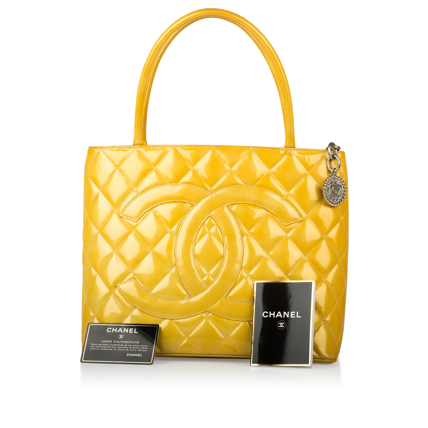 CC Medallion Tote Yellow