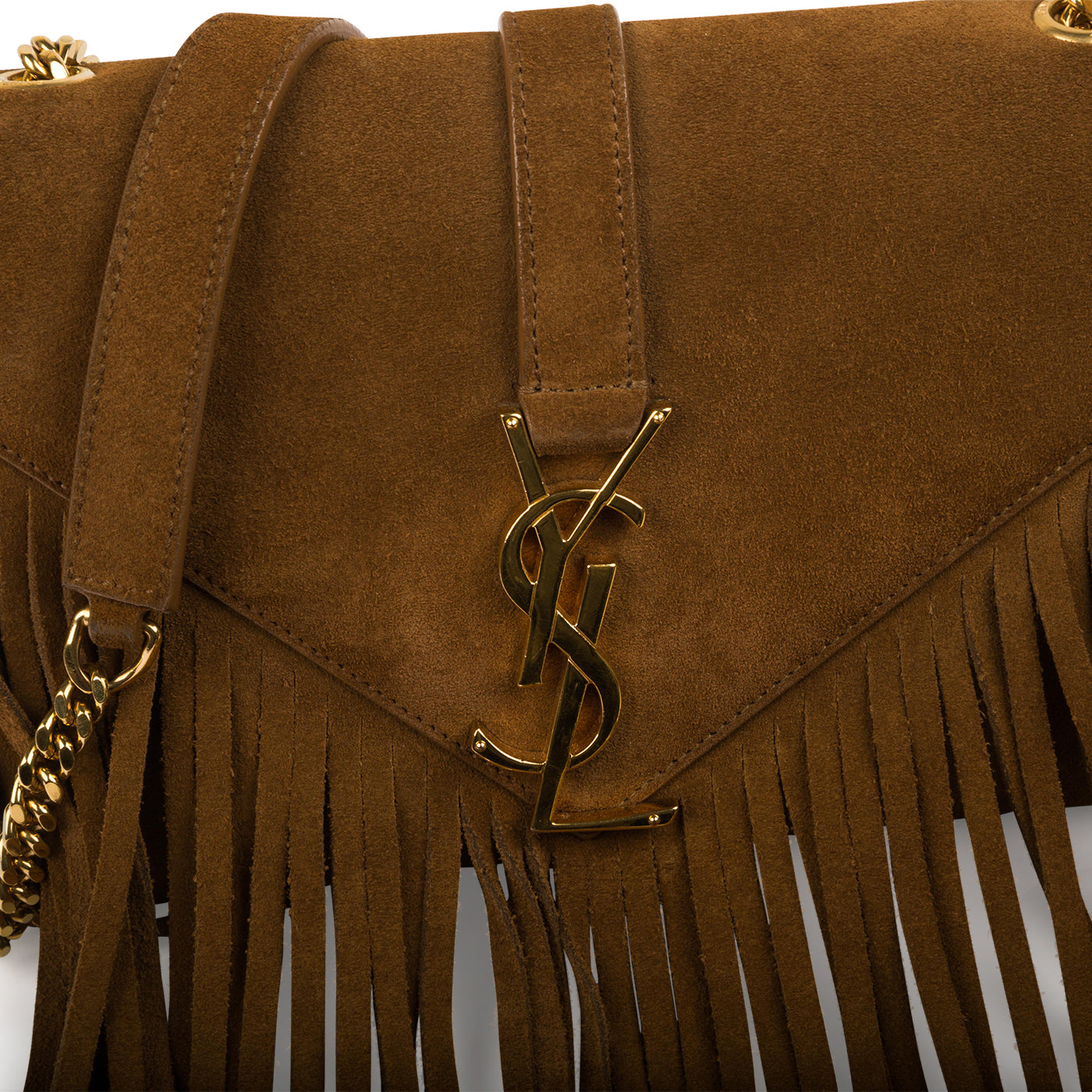 Suede Fringe Tassel Bag