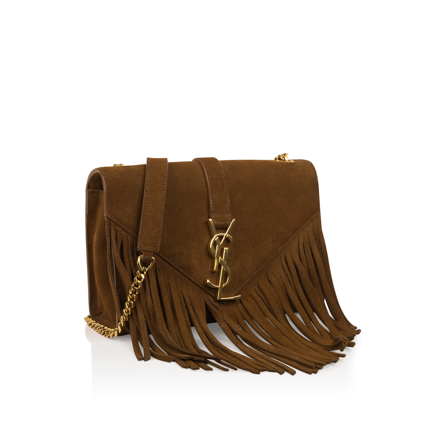 Suede Fringe Tassel Bag