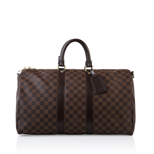 Keepall 45 Bandoulière Damier Ebene