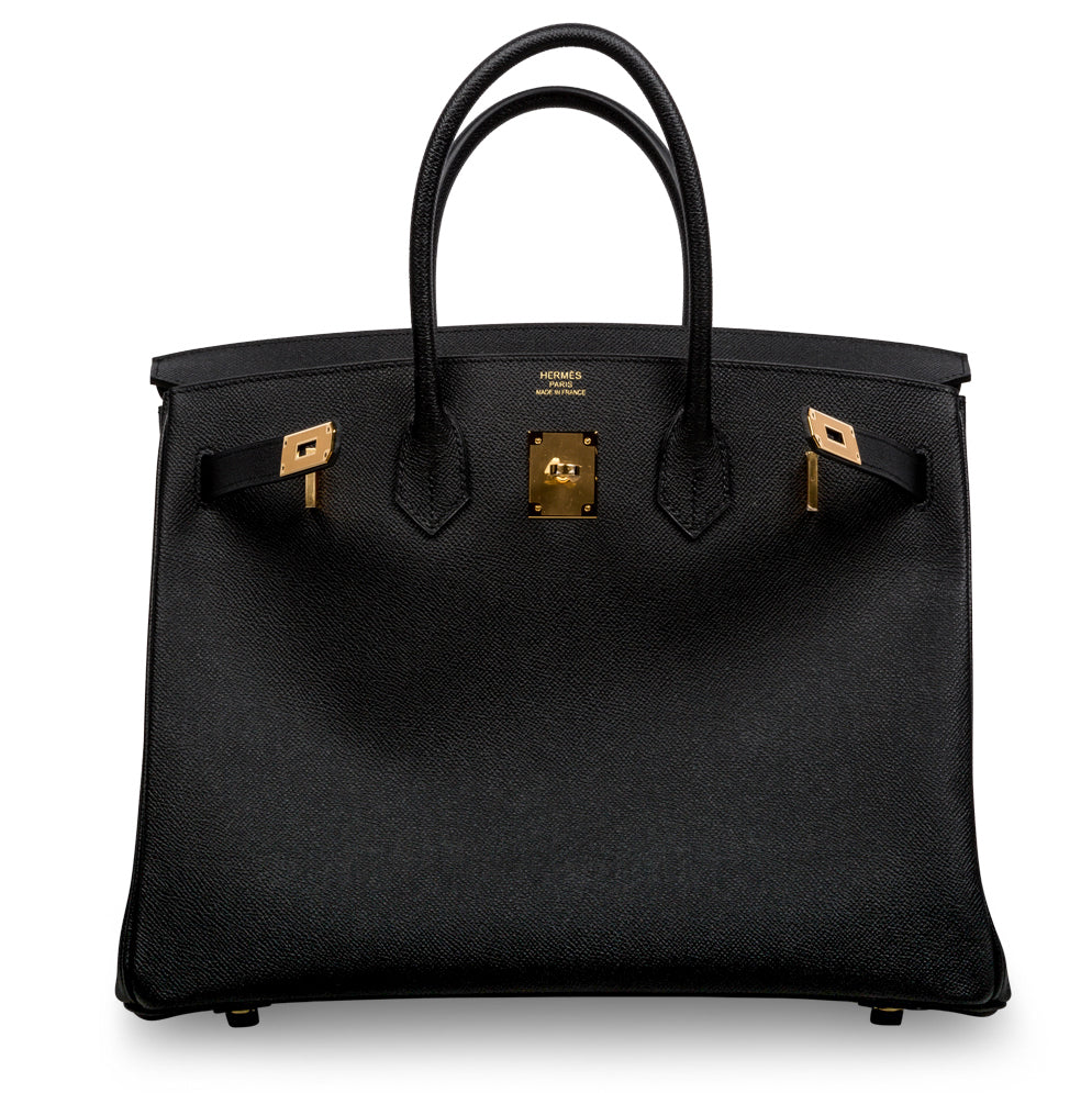 Birkin 35 - Noir Epsom - GHW